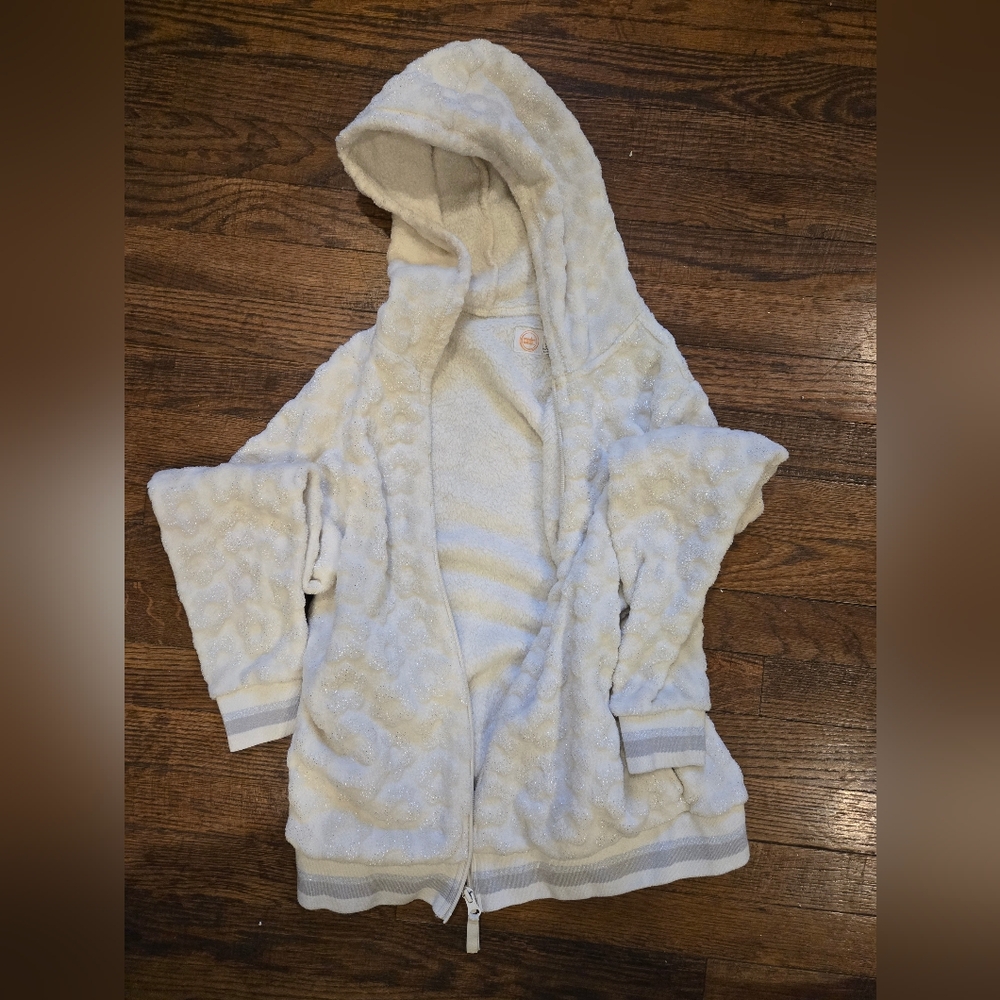 Wonder Nation Fuzzy White Kids Jacket